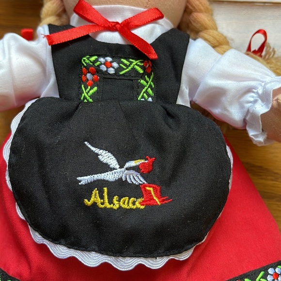 Alsace Traditional Costume Doll Cloth Souvenir Germany Creation Gross D-66265 - Picture 4 of 7